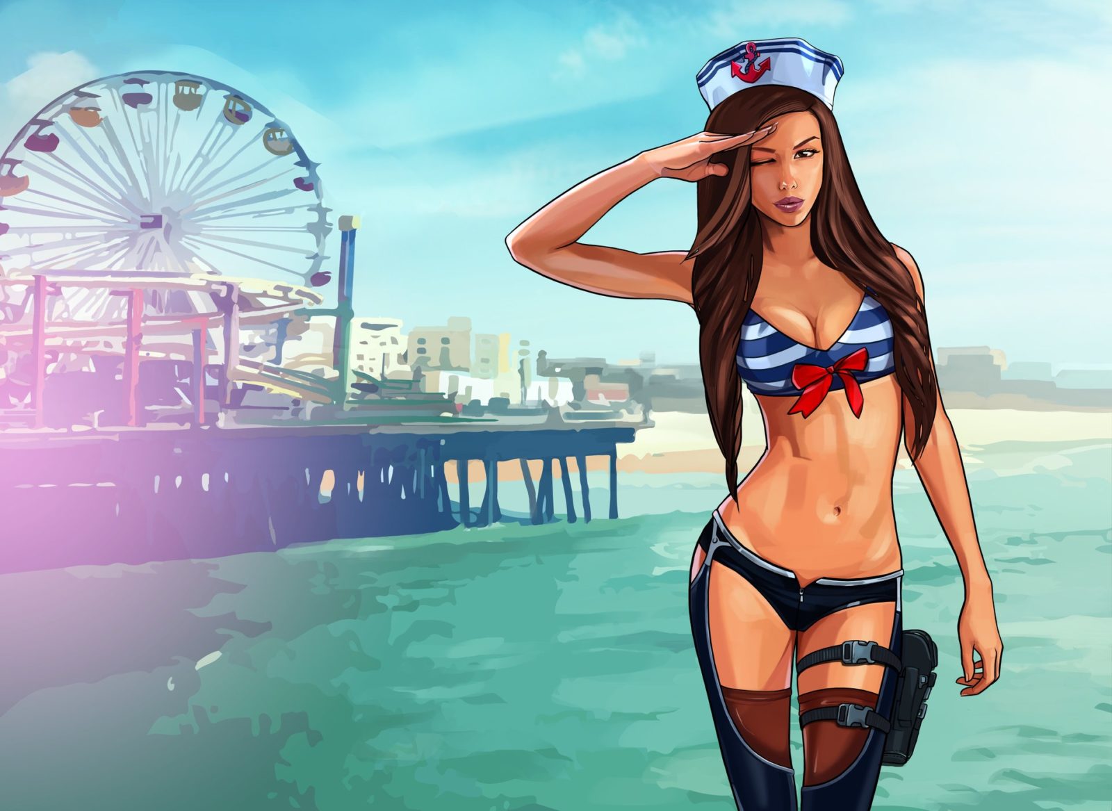Sexy role play scripts - 🧡 Mo Sexy Beach Girl Skin 2 для GTA San Andreas.